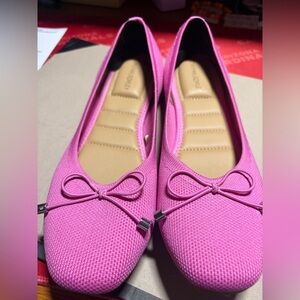Pink Bow Flats